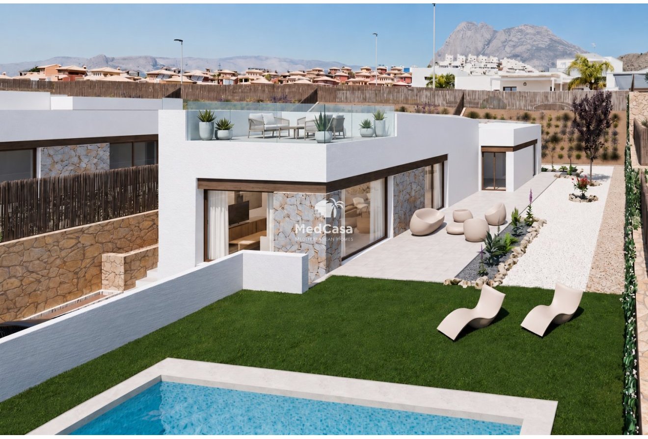 Obra nueva - Villa -
Finestrat - Finestrat Urbanizaciones