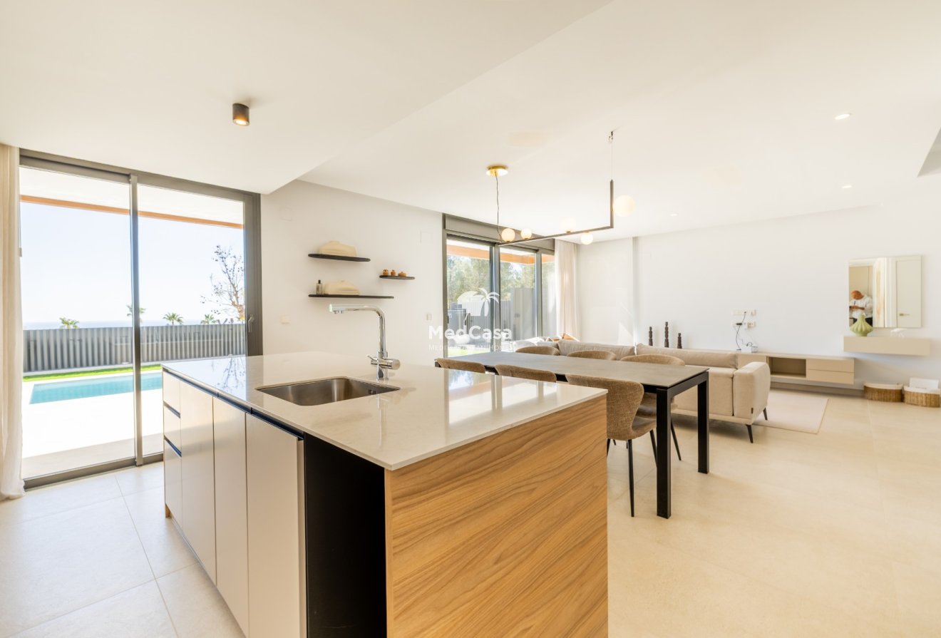 Obra nueva - Villa -
Polop de La Marina