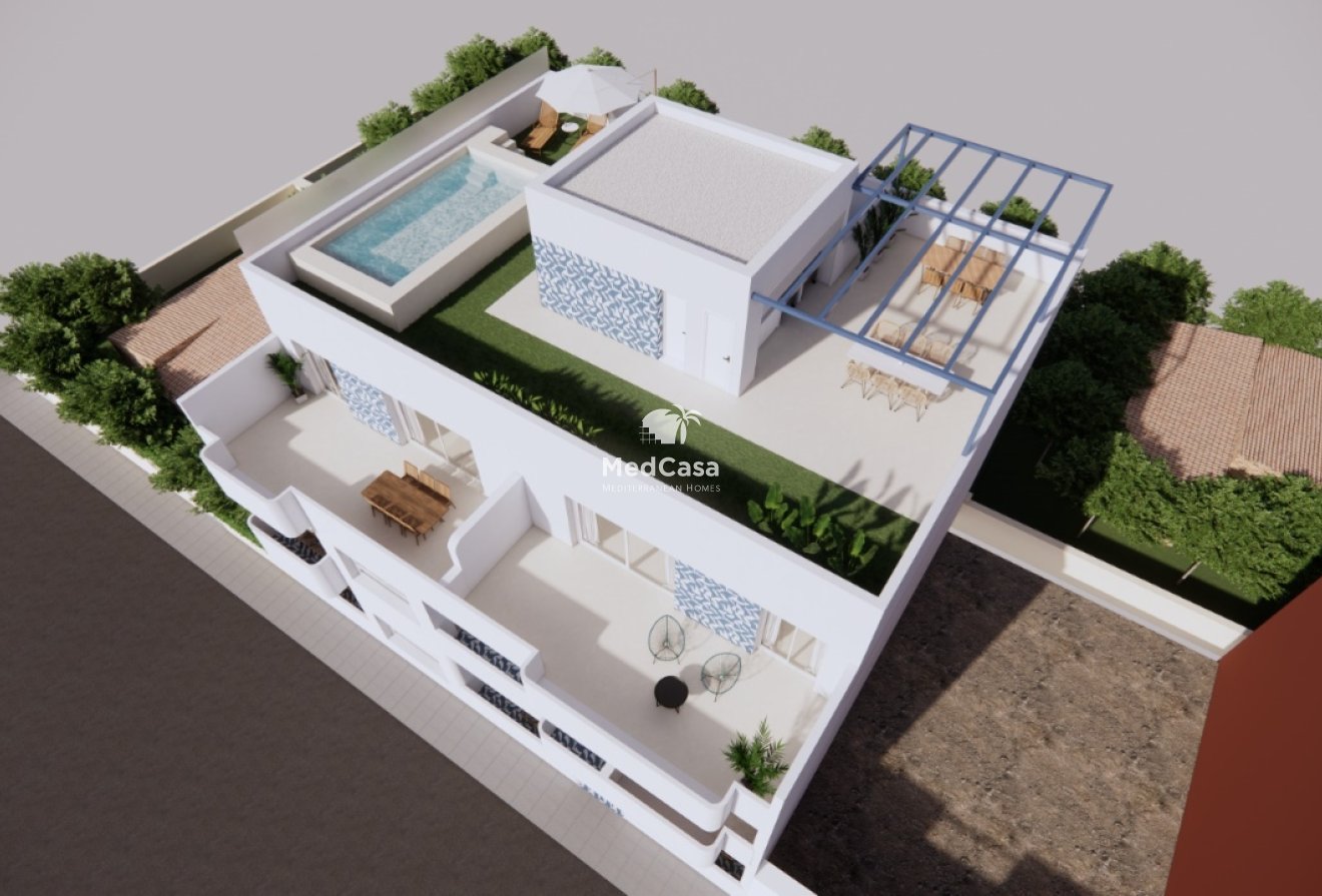 Obra nueva - Apartamento planta baja -
Torre de la Horadada