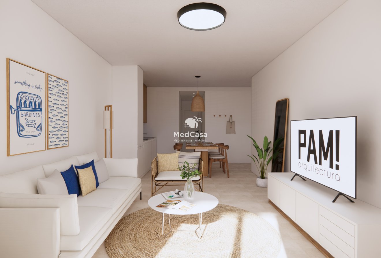 Obra nueva - Apartamento planta baja -
Torre de la Horadada
