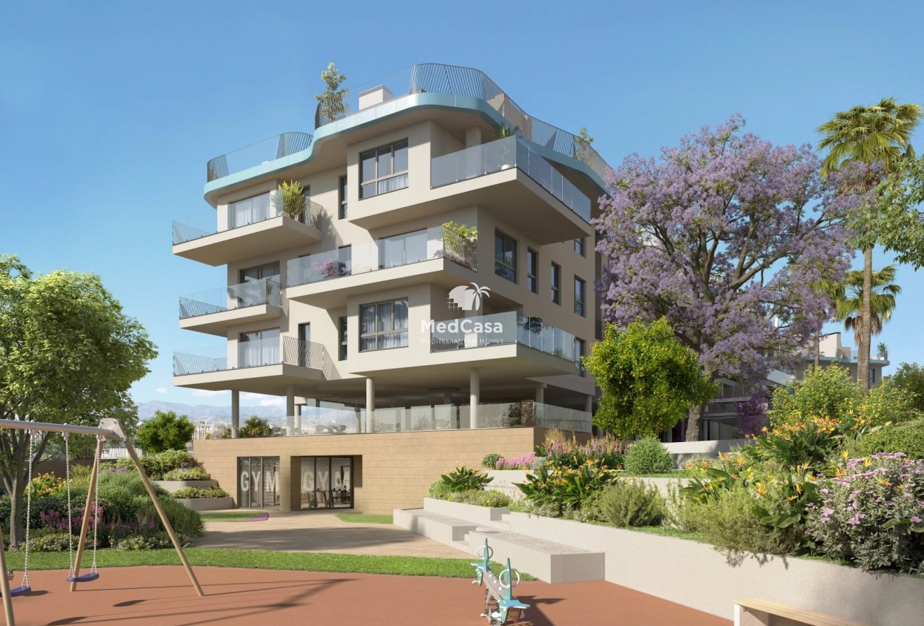 Neubau - Erdgeschosswohnung -
Villajoyosa - La Vila Joiosa