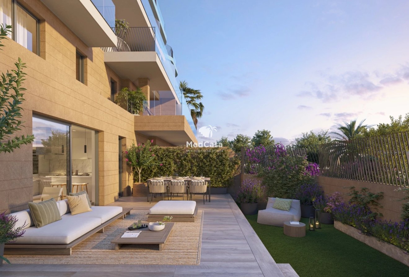 Neubau - Erdgeschosswohnung -
Villajoyosa - La Vila Joiosa