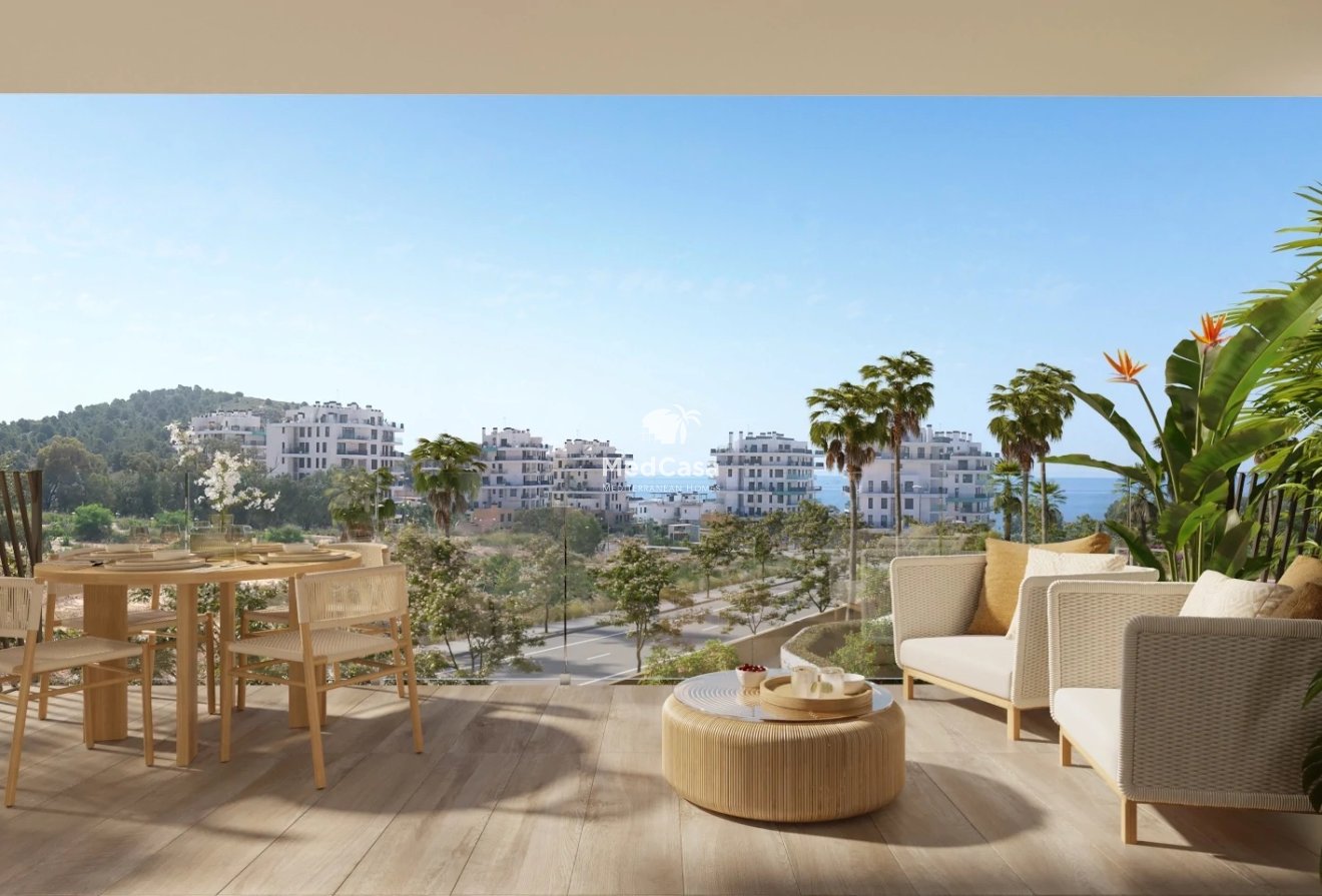 Neubau - Erdgeschosswohnung -
Villajoyosa - La Vila Joiosa