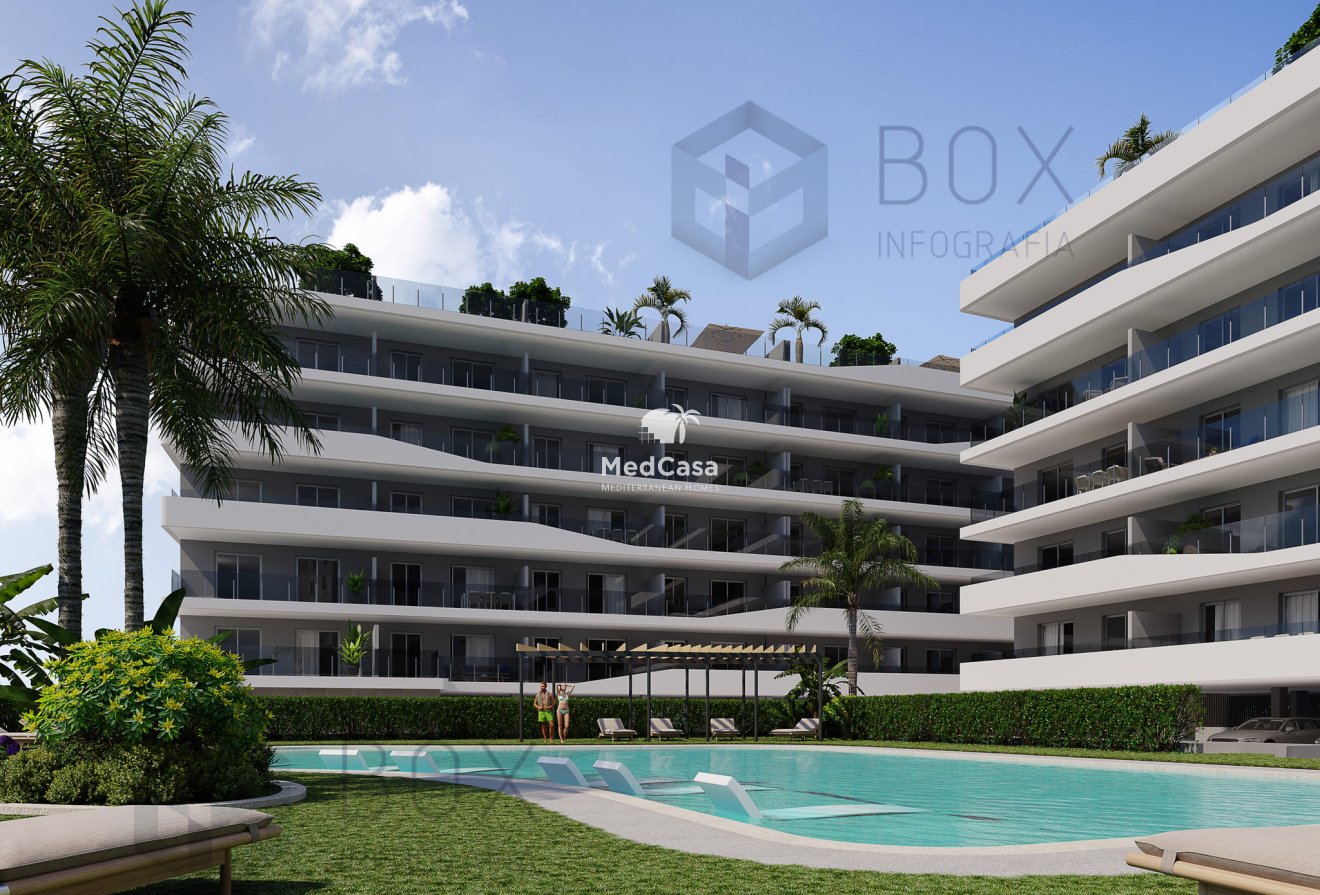 Obra nueva - Apartamento -
Santa Pola