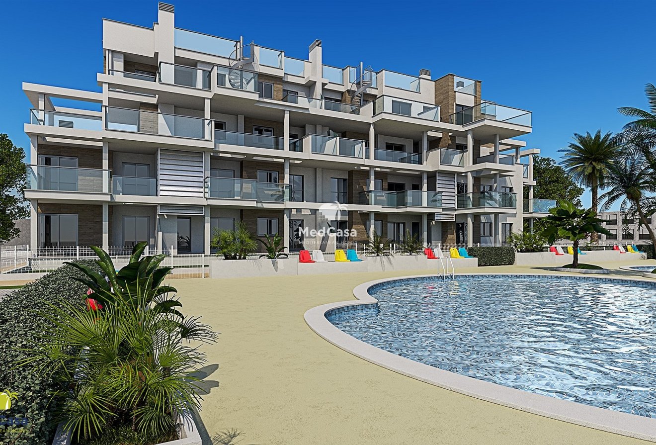 New Build - Apartment -
Denia