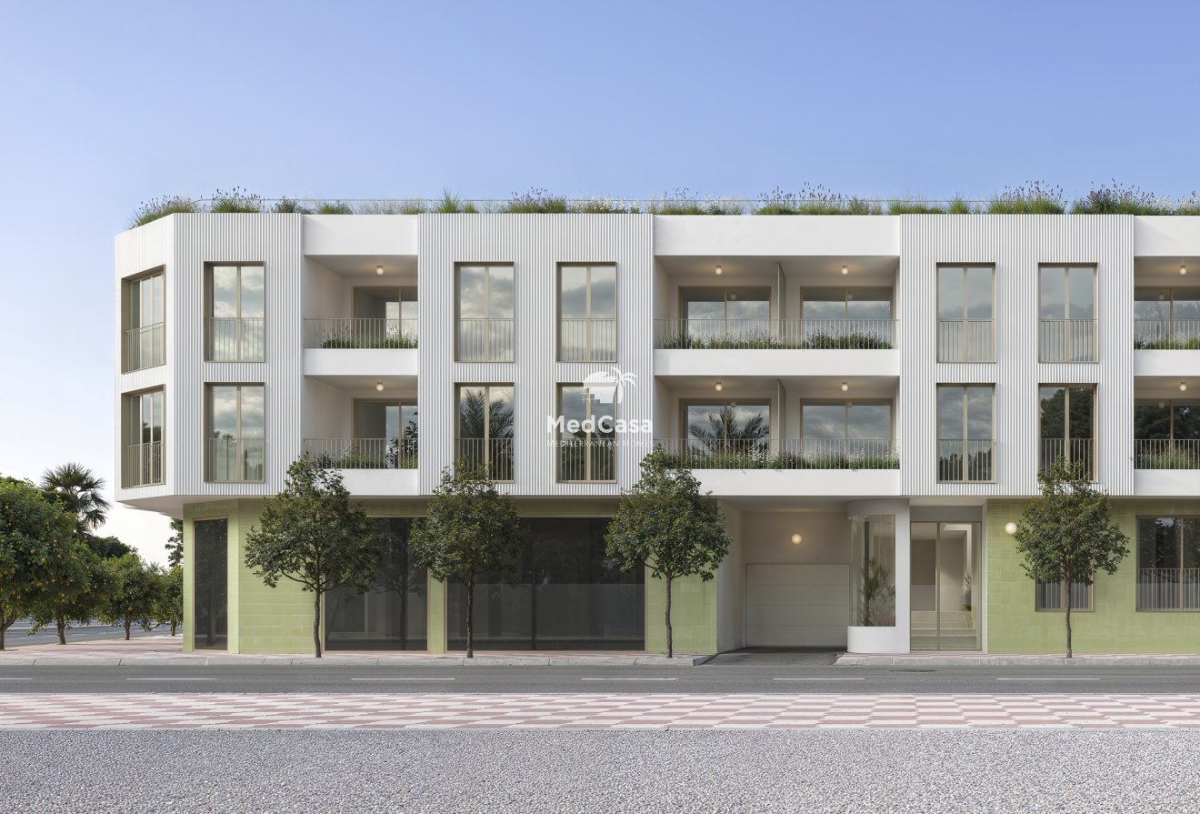 Obra nueva - Apartamento planta baja -
Jacarilla