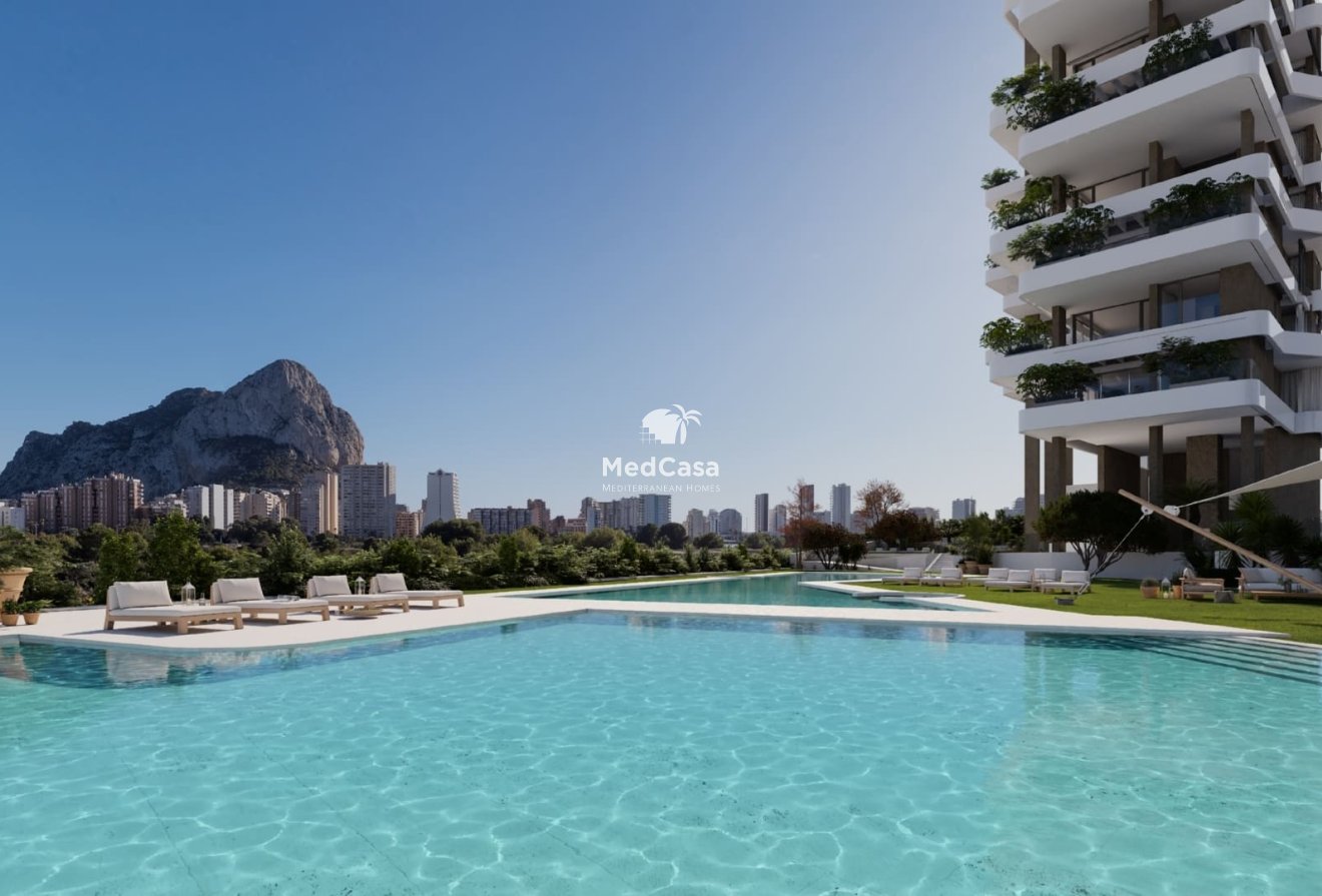 Obra nueva - Apartamento -
Calpe