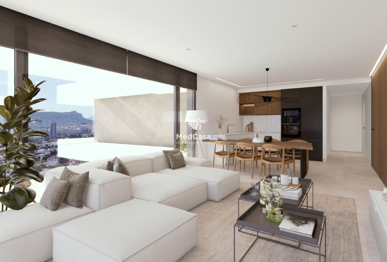 Obra nueva - Apartamento -
Calpe