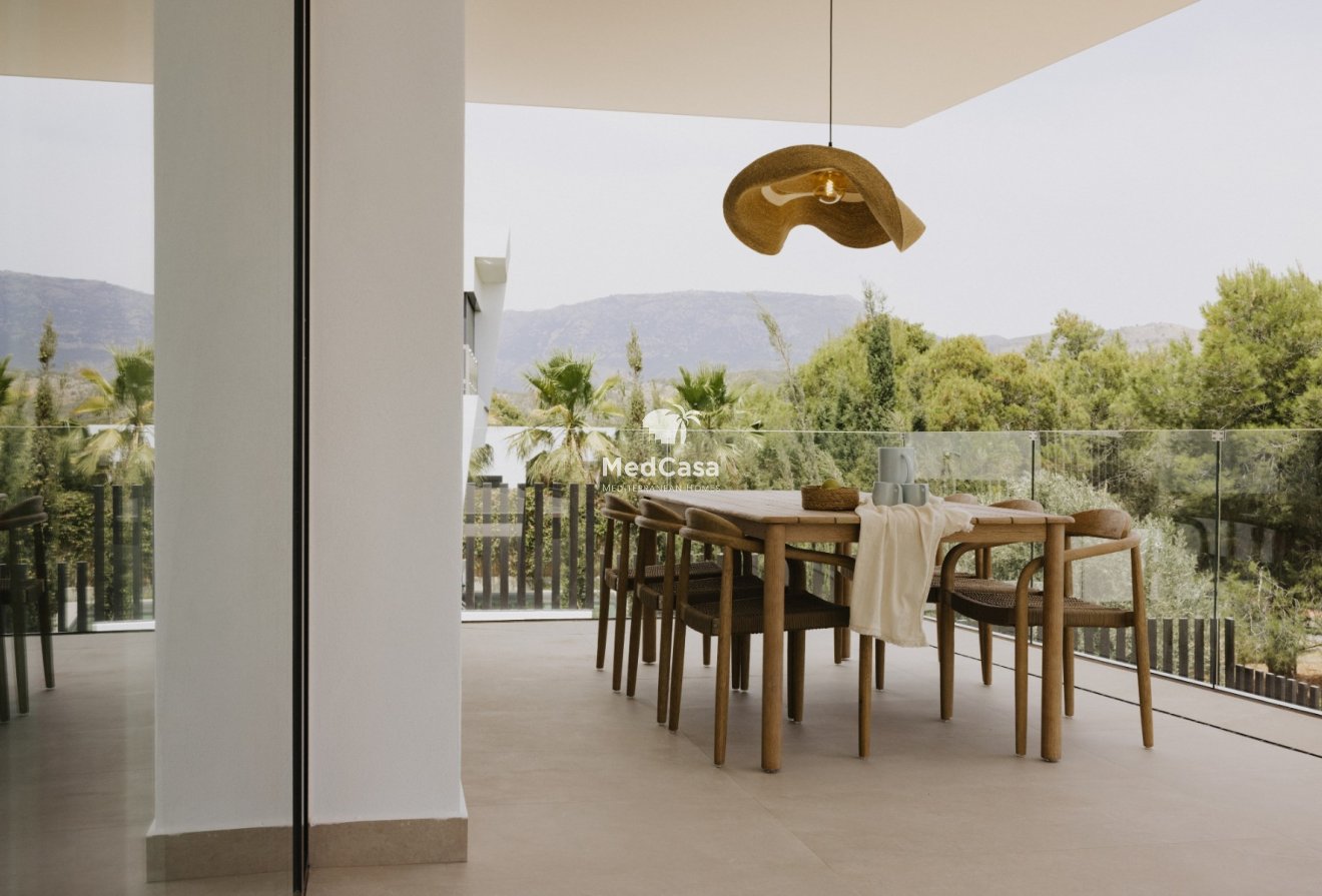 Obra nueva - Villa -
Polop de La Marina