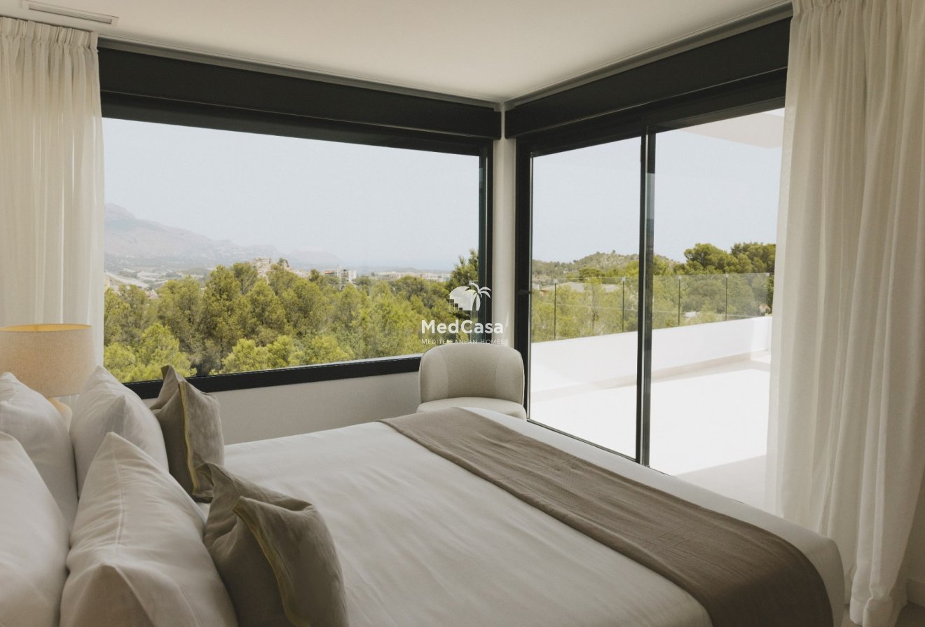 Obra nueva - Villa -
Polop de La Marina