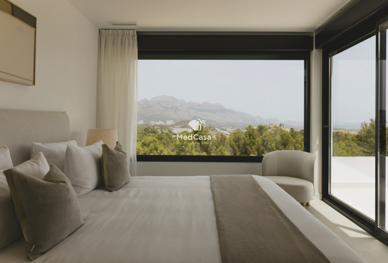 Obra nueva - Villa -
Polop de La Marina
