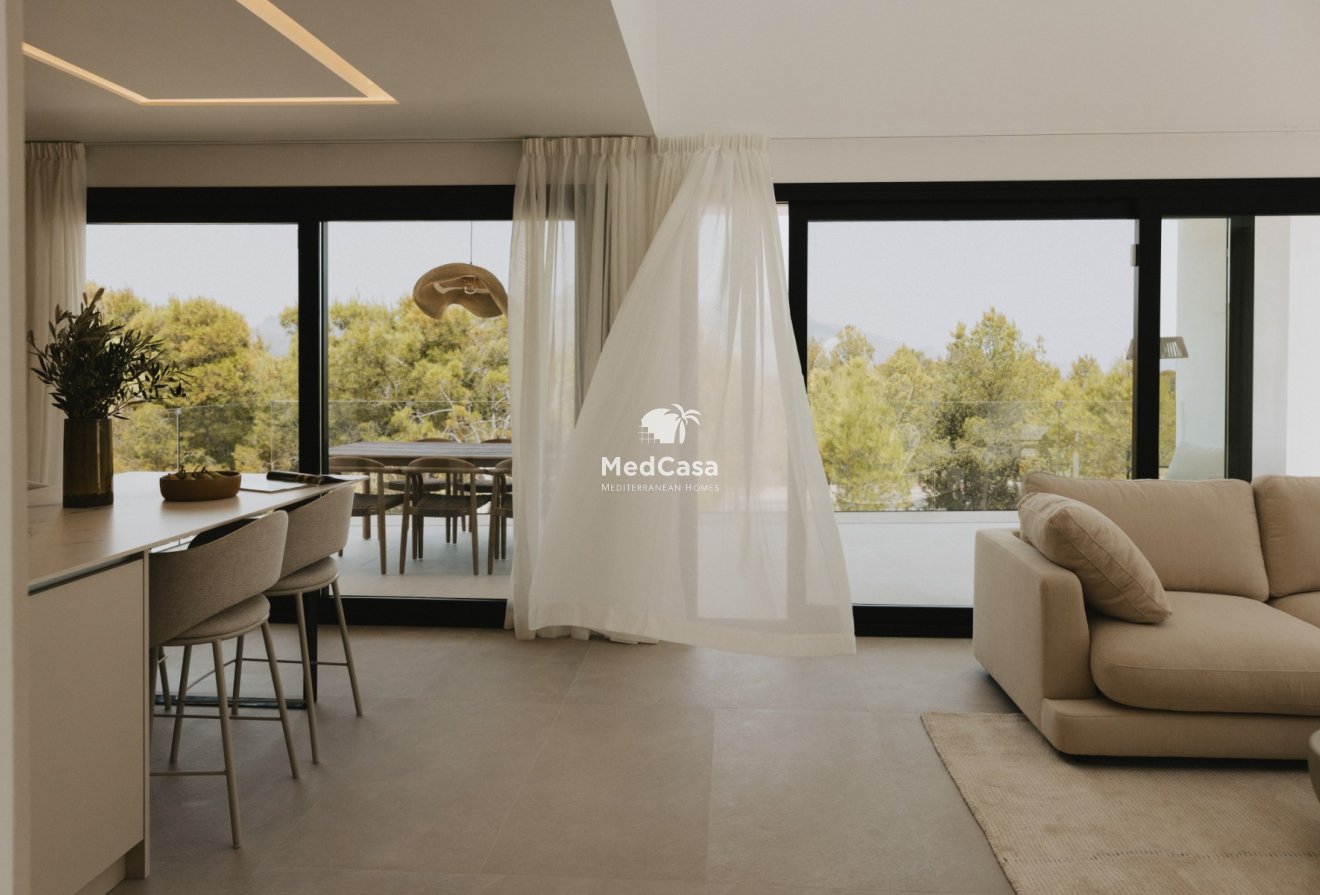 Obra nueva - Villa -
Polop de La Marina