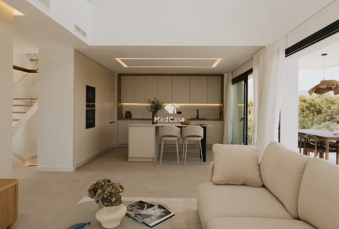 Obra nueva - Villa -
Polop de La Marina