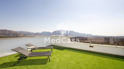 Obra nueva - Villa -
Polop de La Marina