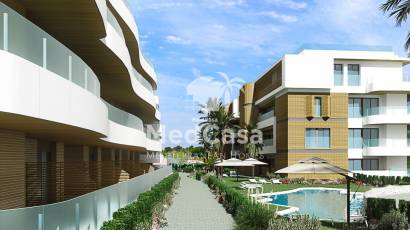 Neubau - Erdgeschosswohnung -
Orihuela Costa - Playa Flamenca