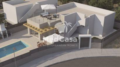 Obra nueva - Villa -
Polop de La Marina