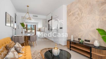 Obra nueva - Apartamento planta baja -
Torrevieja