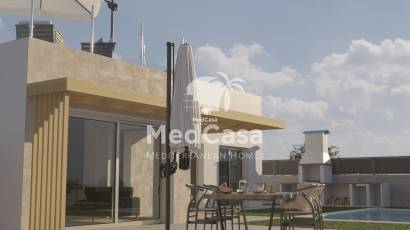 Obra nueva - Villa -
Polop de La Marina