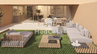 Obra nueva - Apartamento planta baja -
Torrevieja