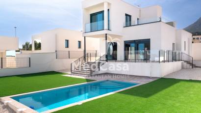 Obra nueva - Villa -
Polop de La Marina