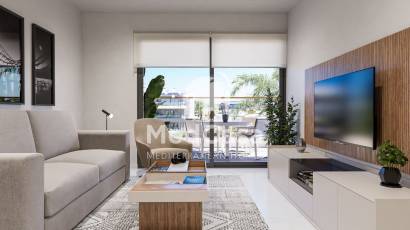 Obra nueva - Apartamento planta baja -
Torrevieja
