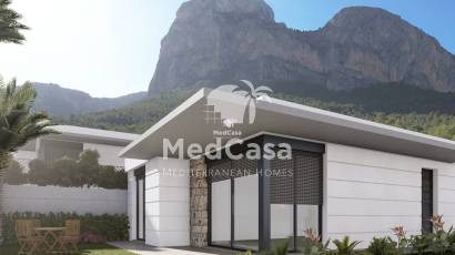 Obra nueva - Villa -
Polop de La Marina