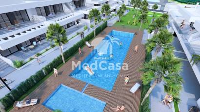 Obra nueva - Apartamento planta baja -
Golf La Finca