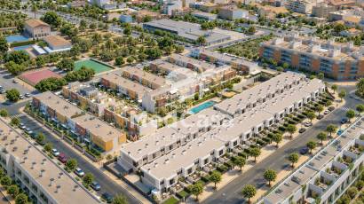 Neubau - Reihenhaus -
Muchamiel - Mutxamel