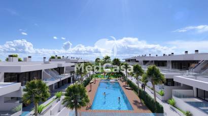 Obra nueva - Apartamento planta baja -
Golf La Finca