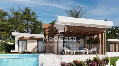 Obra nueva - Villa -
Polop de La Marina