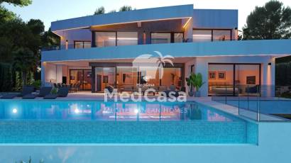 Obra nueva - Villa -
Teulada