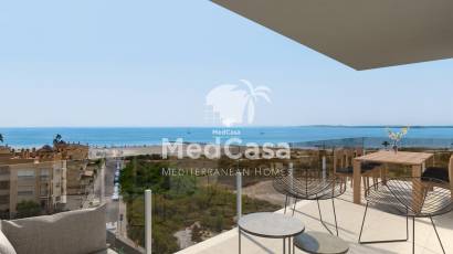 Obra nueva - Ático -
Santa Pola