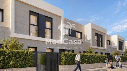 Neubau - Reihenhaus -
Muchamiel - Mutxamel