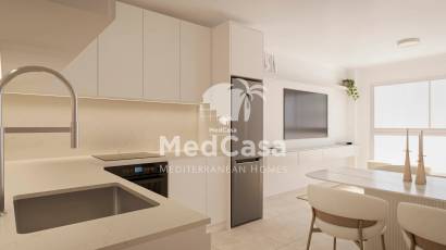 Obra nueva - Apartamento planta baja -
Torrevieja