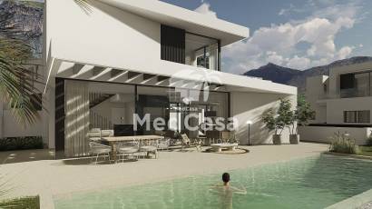 Obra nueva - Villa -
Polop de La Marina