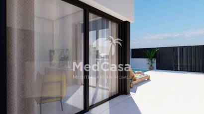 Neubau - Doppelhaushälfte -
Los Alcázares