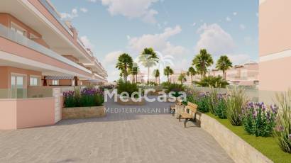 Obra nueva - Apartamento planta baja -
Pilar de la Horadada
