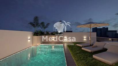 Obra nueva - Apartamento planta baja -
Torrevieja