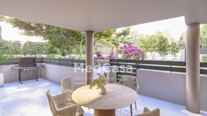 Obra nueva - Apartamento planta baja -
Jávea