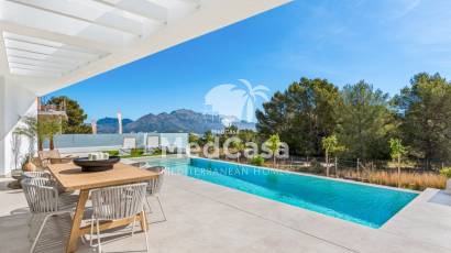 Obra nueva - Villa -
Polop de La Marina