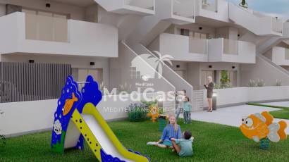 Obra nueva - Apartamento planta baja -
Roldan