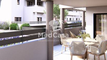 Obra nueva - Apartamento planta baja -
Jávea