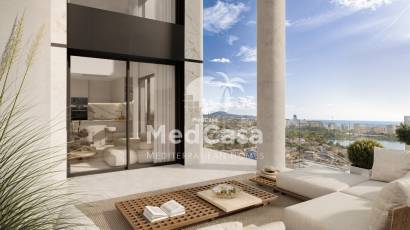 Obra nueva - Ático -
Calpe