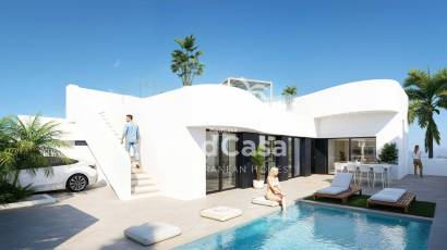 Obra nueva - Villa -
Algorfa