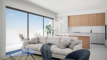 Obra nueva - Apartamento planta baja -
Pilar de la Horadada