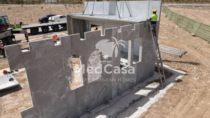 Obra nueva - Adosado -
Fuente Alamo