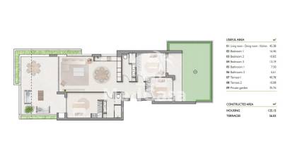 Neubau - Erdgeschosswohnung -
Golf Las Colinas