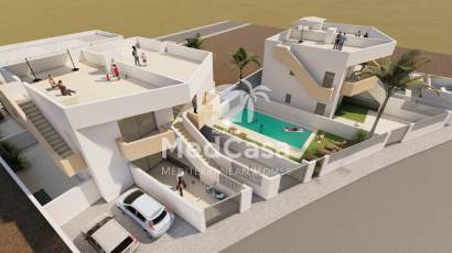 Obra nueva - Adosado -
Mazarrón