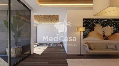 Obra nueva - Apartamento -
Denia