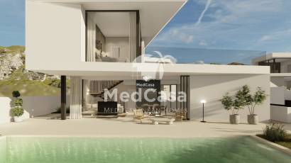 Obra nueva - Villa -
Polop de La Marina